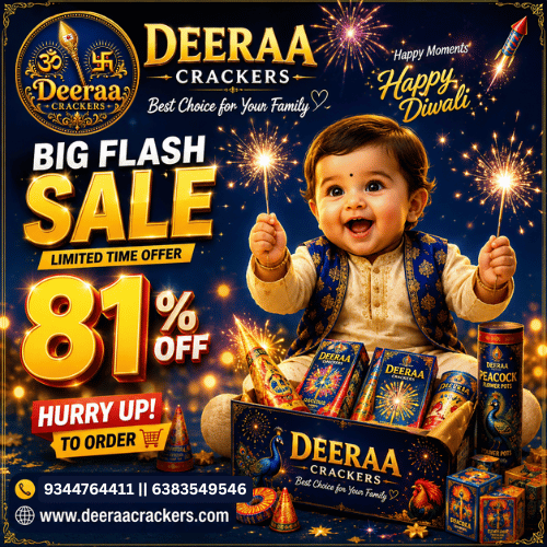 About Deeraa Crackers Sivakasi